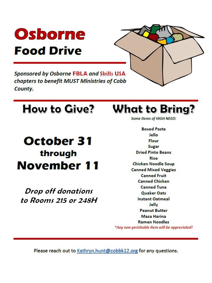 Osborne Food Drive